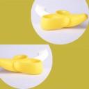 Bananformet silikonetandbørste 3
