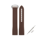 Band 20 mm voor Omega X Swatch MoonSwatch Sport Siliconen rubberen opvouwbare band voor Seamaster 300 met accessoires voor het vervangen van de band 6