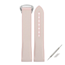 Band 20 mm voor Omega X Swatch MoonSwatch Sport Siliconen rubberen opvouwbare band voor Seamaster 300 met accessoires voor het vervangen van de band 2