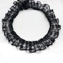 Bånd med flæsekant 2,3 cm x 4,6 m Polyester dekorativt bånd til syning dekoration af tøj håndlavede dekorationer DIY projekter 1