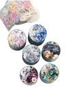 Bandă adezivă decorativă 5 x 4 x 200 cm Motiv floral Bandă adezivă decorativă pentru hârtie ambalare cadouri creație creativă 1