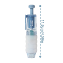 Bandă adezivă dublu adezivă transparentă de 6 mm cu aplicator manual, rezerve interschimbabile, creație creativă și articole de birou 2