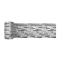 Banda adezivă pentru perete, rezistentă la apă, 10x200cm, pentru protecția pereților, aplicare ușoară, design modern, ideală pentru spații umede 6
