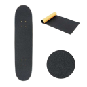 Bandă de grip pentru skateboard cu suprafață antiderapantă 80 × 20 cm neagră cu strat autocolant pentru placa de skateboard și o călătorie stabilă 2