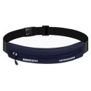 Banda deportiva para el sudor con bolsillo con cremallera, fabricada en licra, para running, fitness y ciclismo (negro, naranja, gris o azul) 5