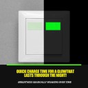 Bandă fluorescentă autocolantă 3 m x 4 cm Bandă luminoasă pentru DIY, utilizare de siguranță și decorativă, ecologică și netoxică 4