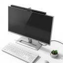 Banda LED de iluminare pentru monitor plat 40 cm RGB iluminare de fundal Lumină asimetrică fără reflexii Dimming fluid Temporizator Negru Alimentare 5