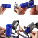 Banda moale de catifea albastră pentru Dyson V6 V7 V8 V10 V11 piesă de schimb pentru peria de podea a aspiratorului accesorii flexibile din ABS 3