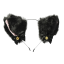 Banda pentru cap cu urechi de pisică Urechi de pisică cu clopoței Accesoriu pentru cosplay bentiță pentru urechi de pisică de pluș 1