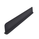 Banda protectora para fregadero 49 x 8,5 x 5 cm Barrera de silicona contra salpicaduras de agua Ventosas Estabilización inferior Barrera 1