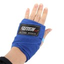 Bandagem de boxe para proteção dos joelhos e pulsos durante o treino Omotávka têxtil para a mão com laçada no polegar Enrolada em um rolo 2