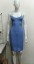 Bandážové šaty modré 2