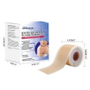 Bande de silicone pour cicatrices, brûlures et vergetures 4 x 150 cm Bande élastique autocollante pour la guérison des cicatrices Réduction de la visibilité des cicatrices et des vergetures 2