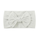 Bandeau élastique pour nouveau-nés avec nœud Bandeau doux pour enfants Bandeau ajustable pour bébés Accessoire capillaire mignon Bandeau cadeau 2