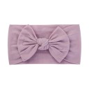 Bandeau élastique pour nouveau-nés avec nœud Bandeau doux pour enfants Bandeau ajustable pour bébés Accessoire capillaire mignon Bandeau cadeau 6