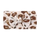 Bandeau élastique pour nouveau-nés avec nœud Motif mignon Accessoires pour bébés Bandeau élastique pour cheveux Confortable Accessoire stylé pour bébé 1