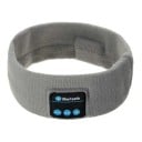 Bandeau sans fil avec écouteurs pour écouter de la musique Bluetooth 5.0 Portée 10 m Autonomie de la batterie 6 à 7 heures Tricoté en fibre 2