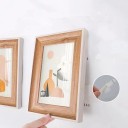 Bandele de lipit pentru bricolaj, 10 buc, benzi albe pentru utilizare multipurpose, grosime 1 mm, adeziv acrilic autoadeziv pentru fixarea 3