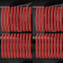 Bandes de jante 9 x 0,7 cm 40 pcs 2
