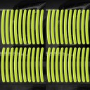 Bandes de jante 9 x 0,7 cm 40 pcs 4