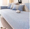 Bankhoes van katoen en linnen geweven, antislip universele hoes, geschikt voor alle seizoenen, 70x120cm 6