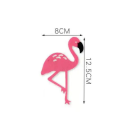 Bannière flamant rose avec feuilles Décoration tropicale Hawaïenne Fête d'été Safari Jungle Mariage Anniversaire Décoration de table Fête thématique 2