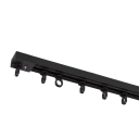 Bara de perdea autoadezivă puternică 100 cm Nano, bară glisantă silențioasă, montaj superior și lateral din plastic, fără găurire, decorare 1
