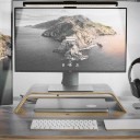 Bara LED de iluminare pentru monitor 40 cm RGB iluminare de fundal 3 temperaturi de culoare Dimming Suport magnetic Alimentare USB Negru Pentru jocuri 7