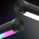 Bara LED de iluminare pentru monitor 40 cm RGB iluminare de fundal 3 temperaturi de culoare Dimming Suport magnetic Alimentare USB Negru Pentru jocuri 9