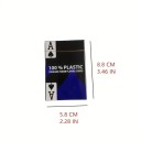 Baraja clásica universal de cartas adecuada para canasta, jokers, bridge póker y otros juegos de cartas populares. 3