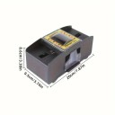 Barajador automático de cartas para 1 o 2 barajas, apto para póquer, canasta, rummy y otros juegos de cartas que funcionan con pilas. 3