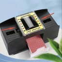 Barajador automático de cartas para 1 o 2 barajas, apto para póquer, canasta, rummy y otros juegos de cartas que funcionan con pilas. 4