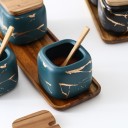 Barattolo in ceramica per spezie 3 pz 2