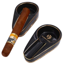 Bärbar keramik cigarrask 120x68x25 mm Praktiskt verktyg för cigarrer Rökning av tobak Cigaretthållare 3