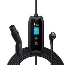 Bärbar laddare för elbilar feyree 3,5 kW TS-NACS 16A 220V med LCD-skärm Justerbar laddstation för Tesla-bilar 1