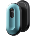 Bärbara handvärmare 2 st 4000 mAh Digital display 3 temperaturer 16 timmar värme 360° uppvärmning Uppladdningsbar fickvärmare 1