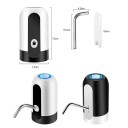 Bärbart automatiskt vattenpumpsystem med USB-laddning Mini elektrisk vatten dispenser för universella 20l flaskor 4