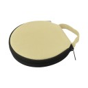 Bärbart fodral för 20 CD- och DVD-skivor Oxfordtyg 16,5 cm Zip-box Skivhållare för bil och hem Förvaringsväska med spänne 10