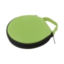 Bärbart fodral för 20 CD- och DVD-skivor Oxfordtyg 16,5 cm Zip-box Skivhållare för bil och hem Förvaringsväska med spänne 8