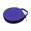 Bärbart fodral för 20 CD- och DVD-skivor Oxfordtyg 16,5 cm Zip-box Skivhållare för bil och hem Förvaringsväska med spänne 9