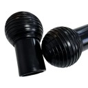 Barbell Attachment with Ball Grip Rotating 360° for Olympic Bar 2 Inches Knurled Grip Black for Presses and Rows One-Handed 4