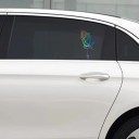 Barevná samolepka na auto laserové gesto modlitby s křížkem Nálepka na karoserii a sklo Vozidlová dekorace Více barevných variant 11x18 cm 4