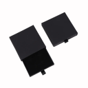 Barevné dárkové krabičky se zásuvkou 10×10×2 cm, kartonové šperkovnice s výsuvným šuplíkem a pěnovou výplní, na šperky 6