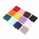 Barevné dárkové krabičky se zásuvkou 10×10×2 cm, kartonové šperkovnice s výsuvným šuplíkem a pěnovou výplní, na šperky 1