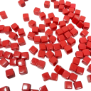 Barevné dekorační kostky 50 ks 8 × 8 × 8 mm Neprůhledné akrylové kostky v plné barvě pro logickou puzzle hru 2