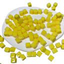 Barevné dekorační kostky 50 ks 8 × 8 × 8 mm Neprůhledné akrylové kostky v plné barvě pro logickou puzzle hru 4