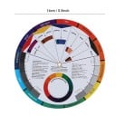 Barevné míchací kolo 14 cm Profesionální barevný kruh s odstíny tónů a hodnot pro malování kreslení tetování design 2