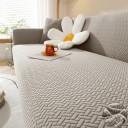Barevný elastický potah na sedačku 300–360 cm Jacquard potah na pětisedačku obývací pokoj protiskluzový pratelný 16
