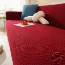 Barevný elastický potah na sedačku 300–360 cm Jacquard potah na pětisedačku obývací pokoj protiskluzový pratelný 8
