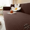 Barevný elastický potah na sedačku 300–360 cm Jacquard potah na pětisedačku obývací pokoj protiskluzový pratelný 12